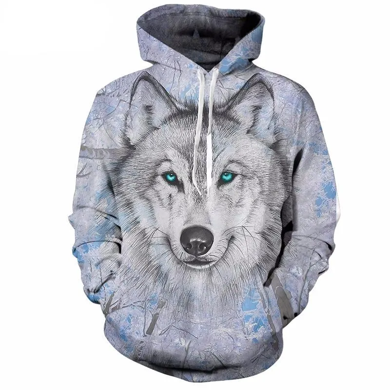 Wolf Sketch Hoodie