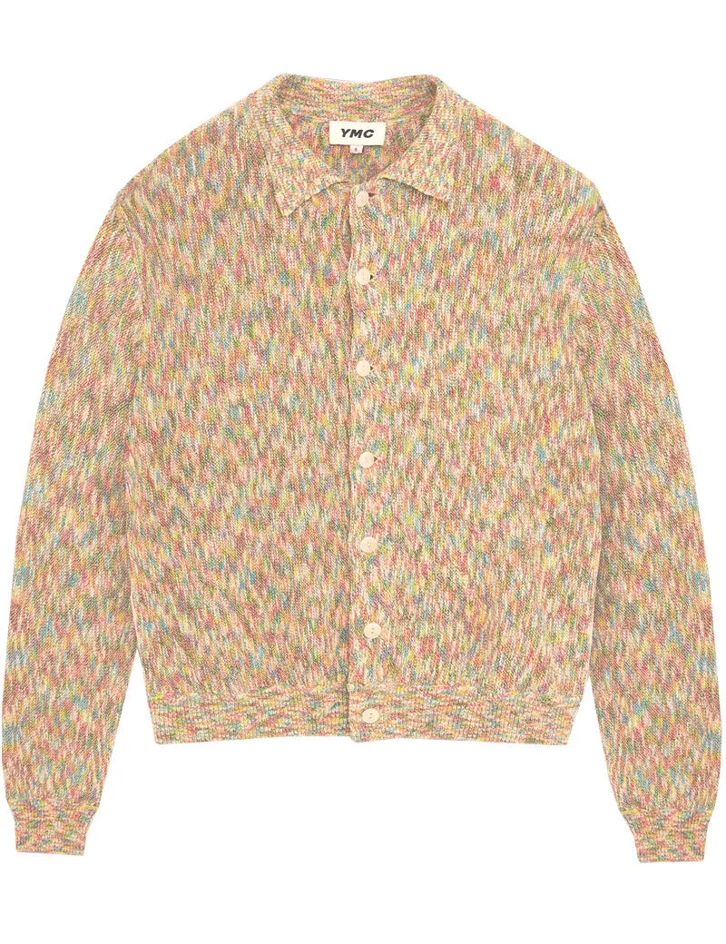 Ymc Rat Pack Pima Cotton Cardigan Multi