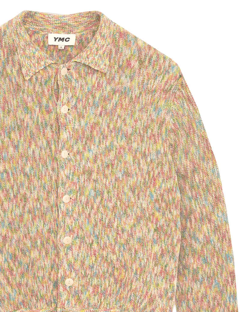 Ymc Rat Pack Pima Cotton Cardigan Multi